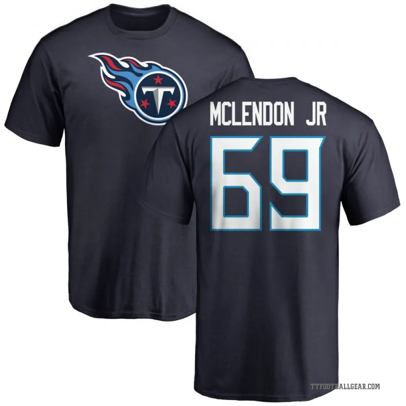 Jordan Roos Tennessee Titans Men's Backer T-Shirt - Ash